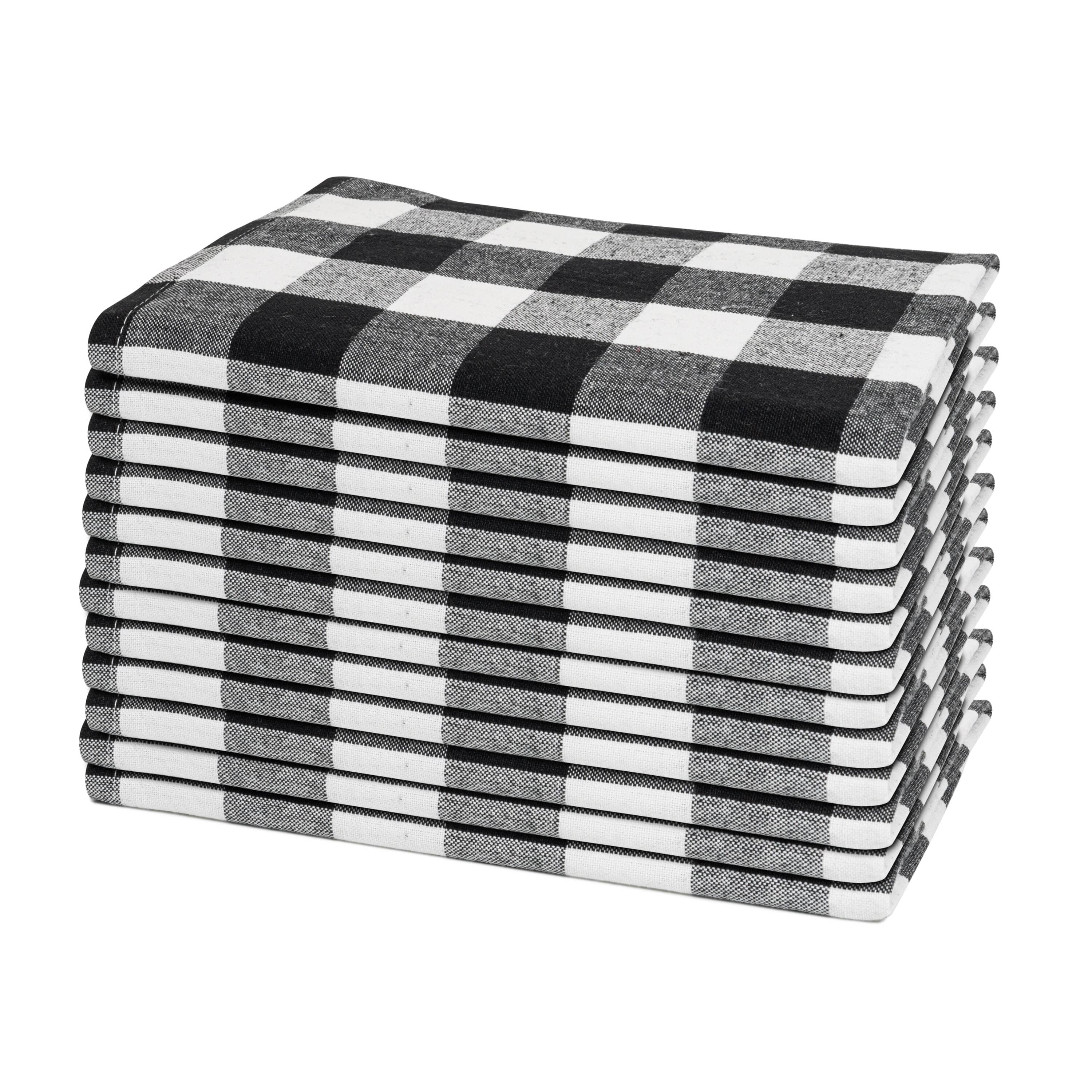 Plaid Dinner Napkins