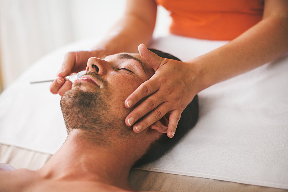 Clean, professional medical spa treatment room with neutral tones at Spa Sidney in Long Beach